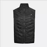 Sleeveless heated jacket