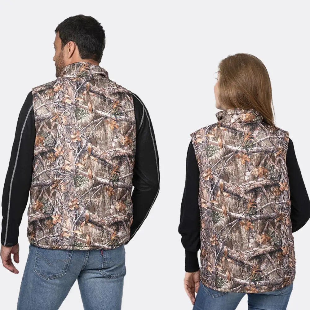 Camouflage heating vest