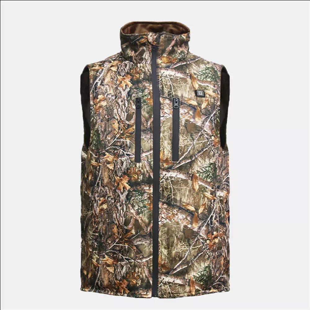 Camouflage heating vest