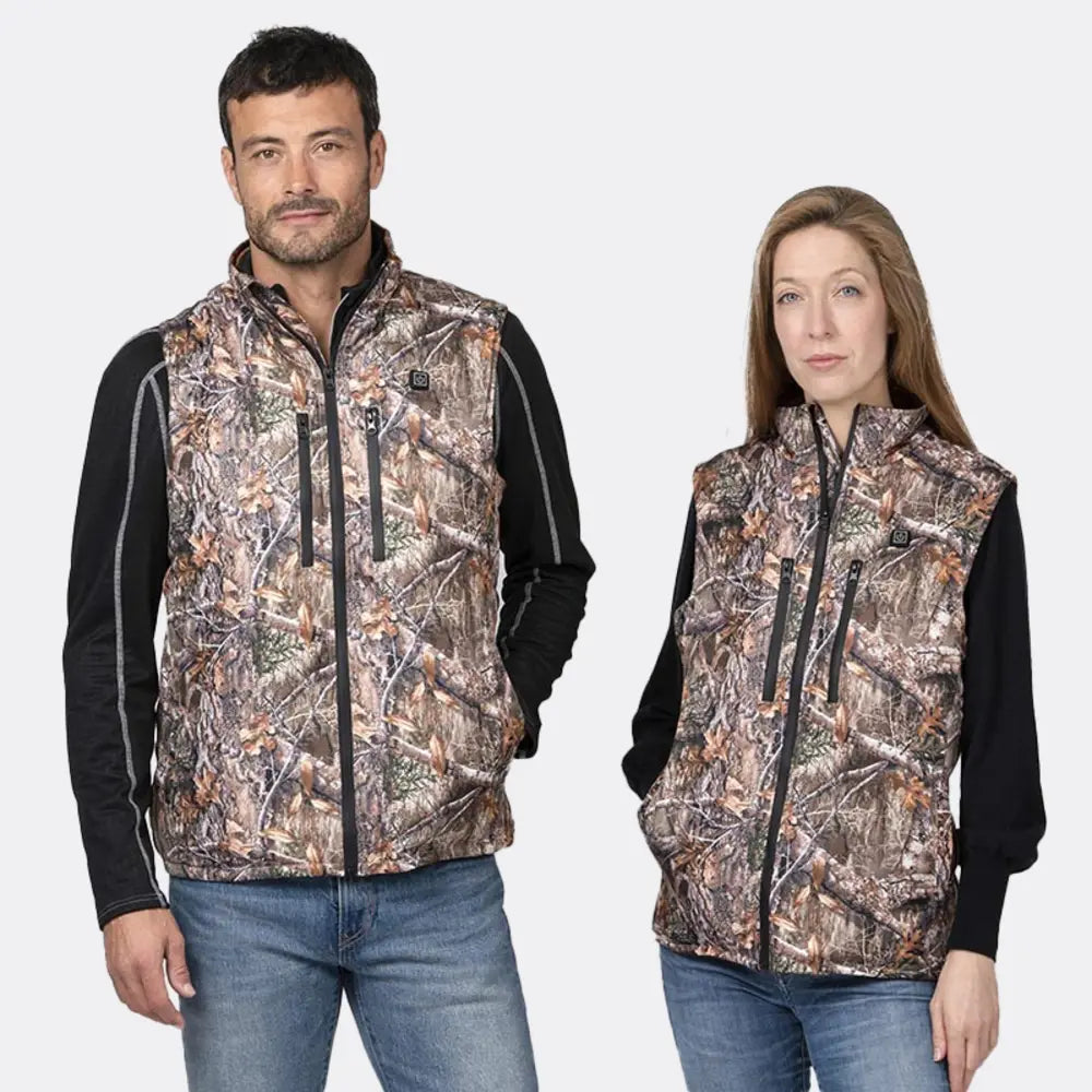 Camouflage heating vest