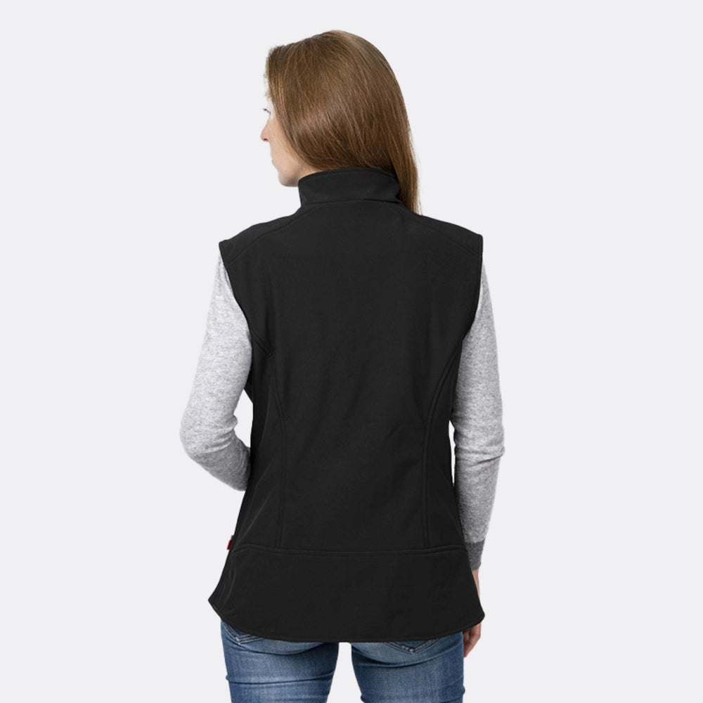 Veste chauffante femme sans manches EVO G-Heat portée dos