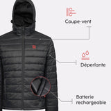 EVO heated hooded jacket