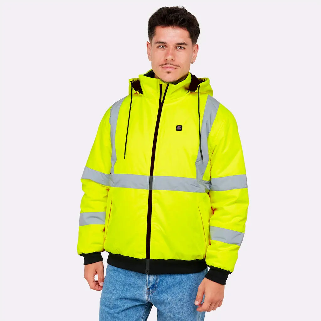 Fluorescent heating jacket